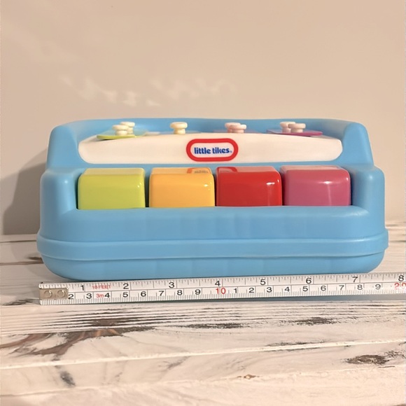 Little Tikes Tap-A-Tune Piano Blue Baby Toddler Music Instrument Toy - Picture 7 of 8